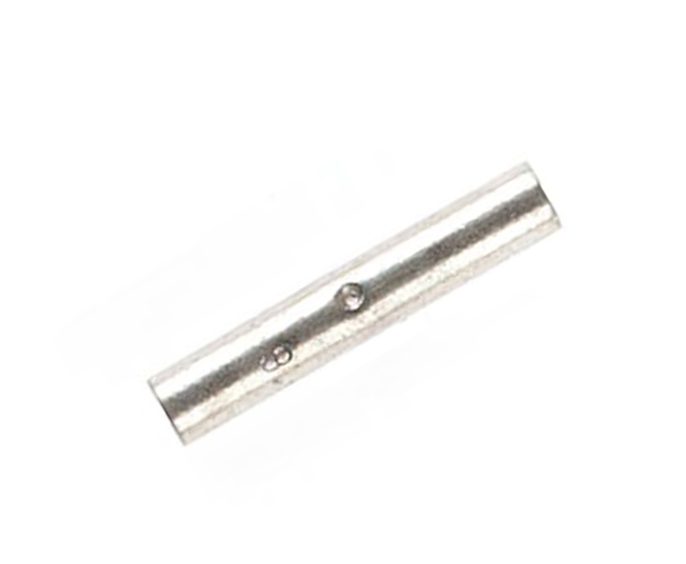 TNE 16mm² Uninsulated Copper Butt Splice Connectors – Tinned, 5-Pack – BM01556